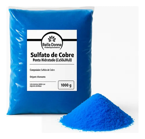 SULFATO DE COBRE EM PÓ 1KG
