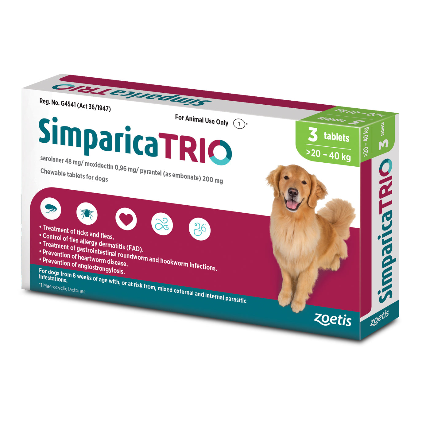 SIMPARICA TRIO