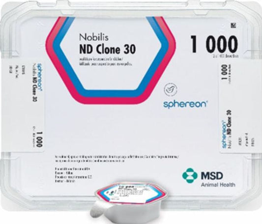 NOBILIS CLONE 30 (1000DS) - Doença: Newcastle